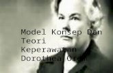 Model Konsep Dan Teori Keperawatan Dorothea Orem