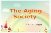 The Aging Society J12051101 皮艳晨. China has the largest population of senior citizens. The aging level of Shanghai is much higher than that of any other.