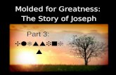 Part 3: Blessings Molded for Greatness: The Story of Joseph.