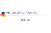 Instructional Design 教學設計 Content Learning Theories Instructional Architecture Hints.