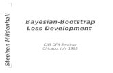 Stephen Mildenhall Bayesian-Bootstrap Loss Development CAS DFA Seminar Chicago, July 1999.