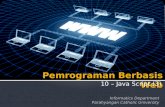 10 – Java Script (3) Informatics Department Parahyangan Catholic University.