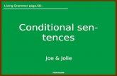 Conditional sentences Joe & Jolie Living Grammer page.58~
