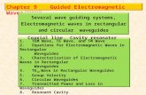 Chapter 9Guided Electromagnetic Waves 导行电磁波 1. TEM Wave, TE Wave, and TM Wave 2. Equations for Electromagnetic Waves in Rectangular Waveguides 3. Characterization.