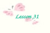 Lesson 31. 现在分词 do talk read play sing doing talking reading playing singing.