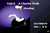 Unit 6 A Charity Walk (Reading) 宜兴市陶都中学 授课人 : 倪 韬.