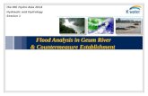 Flood Analysis in Geum River & Countermeasure Establishment Flood Analysis in Geum River & Countermeasure Establishment the 8th Hydro Asia 2014 Hydraulic.