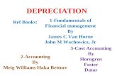 DEPRECIATION 2-Accounting By Meig Williams Haka Bettner 1-Fundamentals of Financial management By James C Van Horne John M Wachowicz, Jr 3-Cost Accounting.