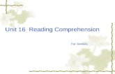 Unit 16 Reading Comprehension For Seniors barber receptionist chef accountant.