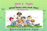 Unit 2 Topic 2 重庆市开县陈家中学 刘益秋 Section B A: What color is it ？ B: It’s…