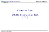 Chapter Four–80x86 Instruction Set Principles of Microcomputers 2016年1月12日 2016年1月12日 2016年1月12日 2016年1月12日 2016年1月12日 2016年1月12日 1 Chapter four