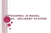 L IPOSOMES :A N OVEL DRUG DELIVERY SYSTEM 1. I NTRODUCTION Liposomes were discovered in the early 1960’s by British Haemalogist Dr. A.D.Bangham. Subsequently.