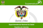 Superintendencia Nacional de Salud República de Colombia.