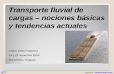 IPT PADOVEZI – MONTEVIDEO 2008 Transporte fluvial de cargas – nociones básicas y tendencias actuales Carlos Daher Padovezi 24 y 25 noviembre 2008 Montevideo,