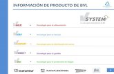 1 INFORME DE PRODUCTOS DELTACINCO INFORMACIÓN DE PRODUCTO DE BVL Tecnología para la alimentación Tecnología para el manejo Tecnología para la distribución.