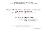 Vocabulaire Fondamental Du Provençal de Basse-Provence