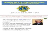 Lions Club Parma Host: 60anni di Storia_update 23.02.2016
