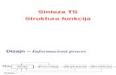 IDTS-1 - Sinteza TS - Struktura Funkcija