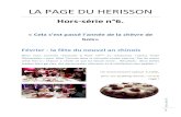 LA PAGE DU HERISSON HORS SERIE N°6