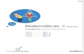 Matemáticas 4 Cuadernillo 1 Santillana