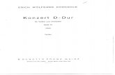 Korngold Concierto Violín