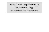 Gcse Spanish Speaking Conversation