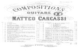 Matteo Carcassi - Amusement Op.10