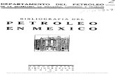 Bibliografía Del Petróleo en México