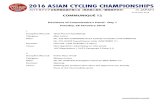 Asian Cycling Championships 2016