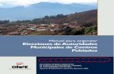 Manual Elecciones Autoridades Municipales Centros Poblados