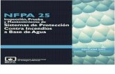 Nfpa 25 Espanol Inspeccion Prueba y Mantenimiento de Sistemas de Proteccion Contra Incendios a Base de Agua