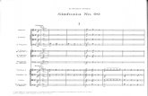 Haydn Symphony 90 Score