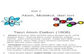 Bab 2 Atom, Molekul, Ion