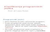 Klasifikacija programskih jezika+Programske paradigme-39 sl.