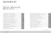 Sony Bravia 40w705c Wall Mount c161100111