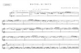 Bolero de Ravel (parte de flauta)