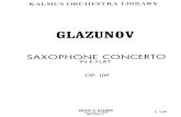 GLAZUNOV concert
