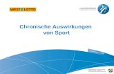Chronische Auswirkungen von Sport . WestLotto Das Unternehmen.