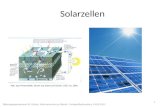 Solarzellen 1 Bildungsdepartement St. Gallen, Schulversuche zur Bionik - Farbstoffsolarzellen; 14.05.2011 Abb. aus Photovoltaik: Strom aus Sand und Sonne,