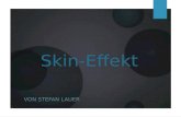 Skin-Effekt VON STEFAN LAUER. Inhaltsverzeichnis  Allgemein  Ursache  Maßnahmen gegen die Erhöhung des Widerstandsbelags  HF-Litzen  Gegenmaßnahmen.