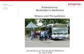 Prognos Stephan Kritzinger Müllheim April 2014 Arbeitskreis Mobilität in Müllheim Bilanz und Perspektive Vorstellung im Gemeinderat Müllheim 29. April.