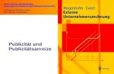 7.1 Publizität und Publizitätsanreize    Wagenhofer/Ewert 2002. Alle Rechte vorbehalten.