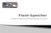 Funktionsprinzip·Anwendung·Zukunft.  Einführung ◦ Wieso „Flash“?  Technik ◦ Funktionsprinzip  Die Flash-Zelle  Der Source-Drain-Kanal  Beschreiben.