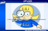 Physik multimedial Lehr- und Lernmodule für das Studium der Physik als Nebenfach Julika Mimkes: mimkes@uni-oldenburg.de Links to e-learning content for.