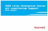 SUSE Linux Enterprise Server mit erweitertem Support Neues Angebot.