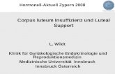 L. Wildt Klinik für Gynäkologische Endokrinologie und Reproduktionsmedizin Medizinische Universität Innsbruck Innsbruck Österreich Corpus luteum Insuffizienz.