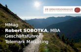 MMag. Robert SOBOTKA, MBA Geschäftsführer Telemark Marketing.