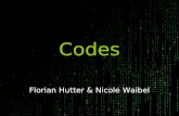 Codes Florian Hutter & Nicole Waibel. Index Geschichte der Codes ASCII –Geschichte –Aufbau Unicode –Geschichte –Aufbau Huffman-Code –Definition –Aufbau.