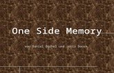 One Side Memory von Daniel Büchel und Joris Doorn.