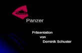Panzer Präsentationvon Dominik Schuster Dominik Schuster.